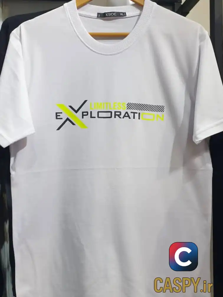 تیشرت Exploration رنگ سفید